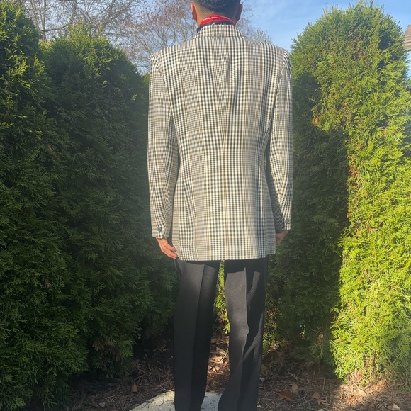 Jones New York plaid structured Blazer - Picture 6 of 7